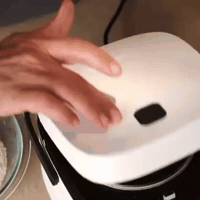 Cooker closed, ready | Rice Robot