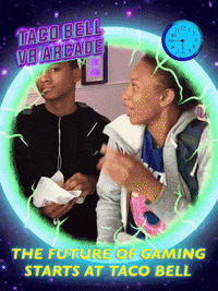 vrarcade GIF by Taco Bell VR Arcade