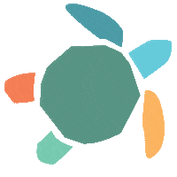 turtle choose to refuse Sticker by Plastic Free July