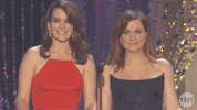 TNTDrama amy poehler tina fey tnt award show GIF