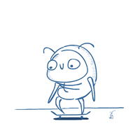 simplymicho animation cartoon skate skateboard GIF