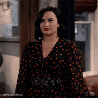Demi Lovato What GIF by Will & Grace