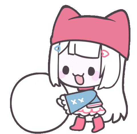 Snow Rolling Sticker