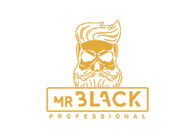 mrblackoficial black mr barberia barbers Sticker