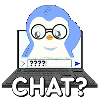 Confused Question Mark Sticker by Pudgy Penguins