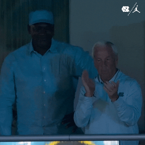 Happy University Of North Carolina GIF by UNC Tar Heels