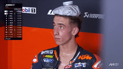 Pedro Acosta Hello GIF by MotoGP™
