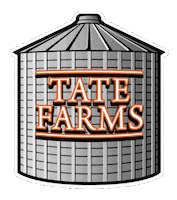 TateFarms alabama hsv grain pumpkin patch Sticker