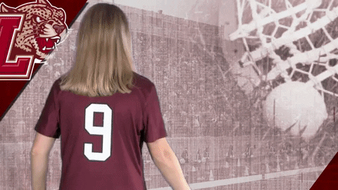 Womens Lacrosse Roll Pards GIF by Lafayette Leopards
