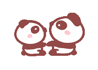 Heart Kiss Sticker by 大白丸丸(daibai maru)