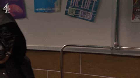 Scared Surprise GIF by Hollyoaks