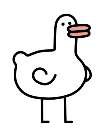 wordduck giphyupload dance dancing duck Sticker