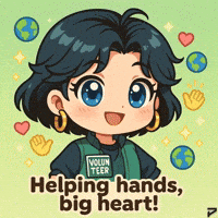 Ayuda Charity Work GIF by Persona