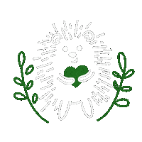 Wild Animals Hedgehog Sticker