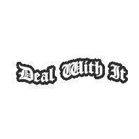 sticker deal with it by Vacation Forever