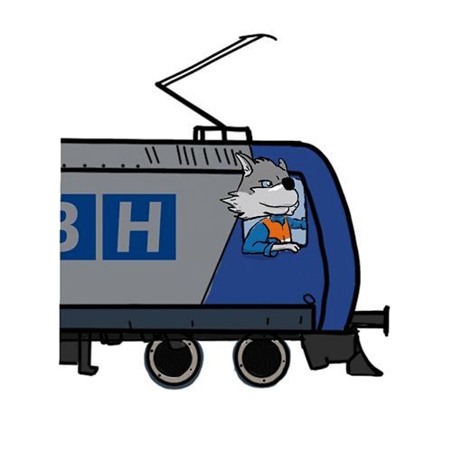 Lok Zug Sticker by RBH Logistics