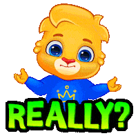 Oh Yeah What Sticker by Lucas and Friends by RV AppStudios