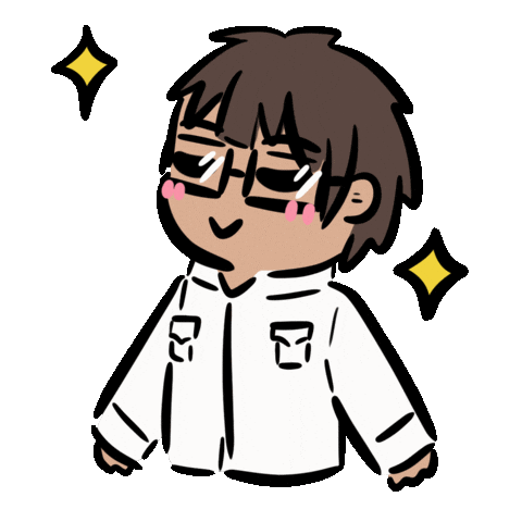 Happy Illustration Sticker by Winnie Gu 顾韵昀