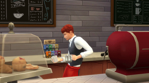 Coffee Oops GIF by The Sims