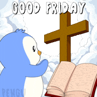 Pray Good Friday GIF by Pudgy Penguins