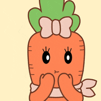 popo_carrot handsome praise vegetables carrot GIF