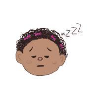 Sleepy Fishing Sticker