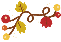 Fall Season Sticker