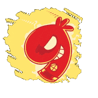 Human Torch Marvel Sticker by Paulberger