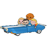 Driving Road Trip Sticker by Marvel Studios