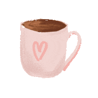 elimartinez-studio coffee cafe breakfast cup Sticker