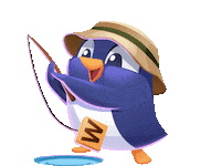 Fish Camping Sticker by Words With Friends