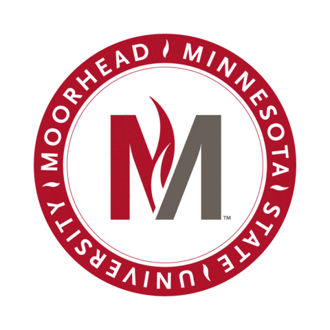 Logo Brand Sticker by Minnesota State University Moorhead
