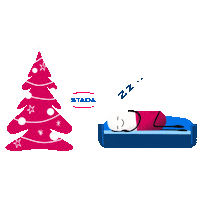 Happy Christmas Tree Sticker by stadaru