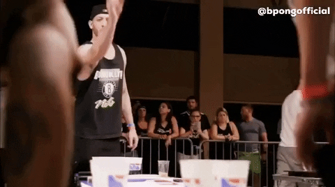 BPONG beer pop worldseries beerpong GIF