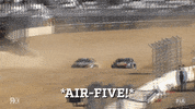 hansenmotorsport jump high five hi5 hansen GIF