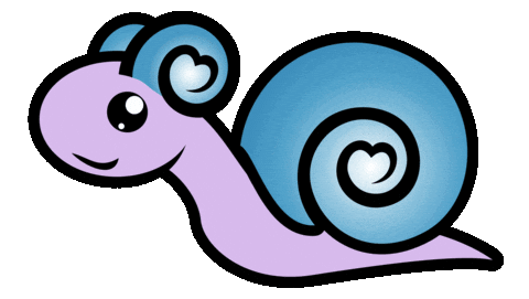 Yumieps giphyupload giphycreatortest slow snail Sticker