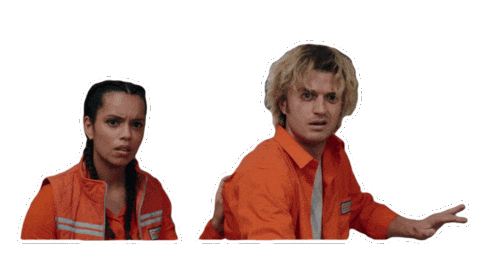 Confused Joe Keery Sticker by STUDIOCANAL