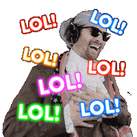 Laugh Lol Sticker