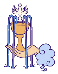 Fortune Teller Water Sticker by Anni Bernet