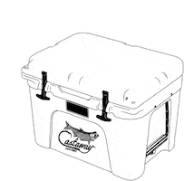castawaycustoms fish boat fishing marine Sticker