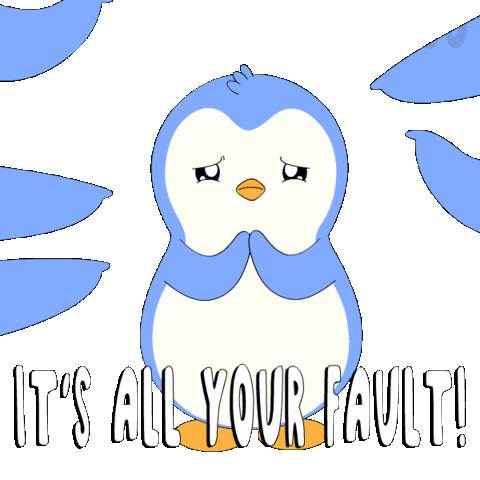 Sad Penguin Sticker by Pudgy Penguins