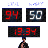 50 Away Sticker