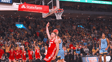 College Basketball Sport GIF by Wisconsin Badgers