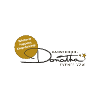 Logo Whatever Sticker by Dansschool Donatha events vzw