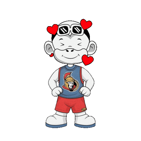 Ottawa Senators Go Sens Sticker by Zhot Shop