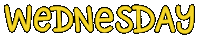 Wednesday Morning Sticker