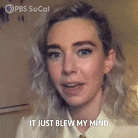 Vanessa Kirby Mind Blowing GIF by PBS SoCal