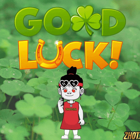 Boa Sorte Good Luck GIF by Zhotcita