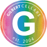 gilbertcellars rainbow drink pride wine Sticker