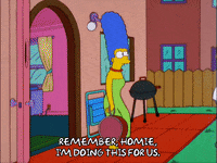 tired homer simpson GIF
